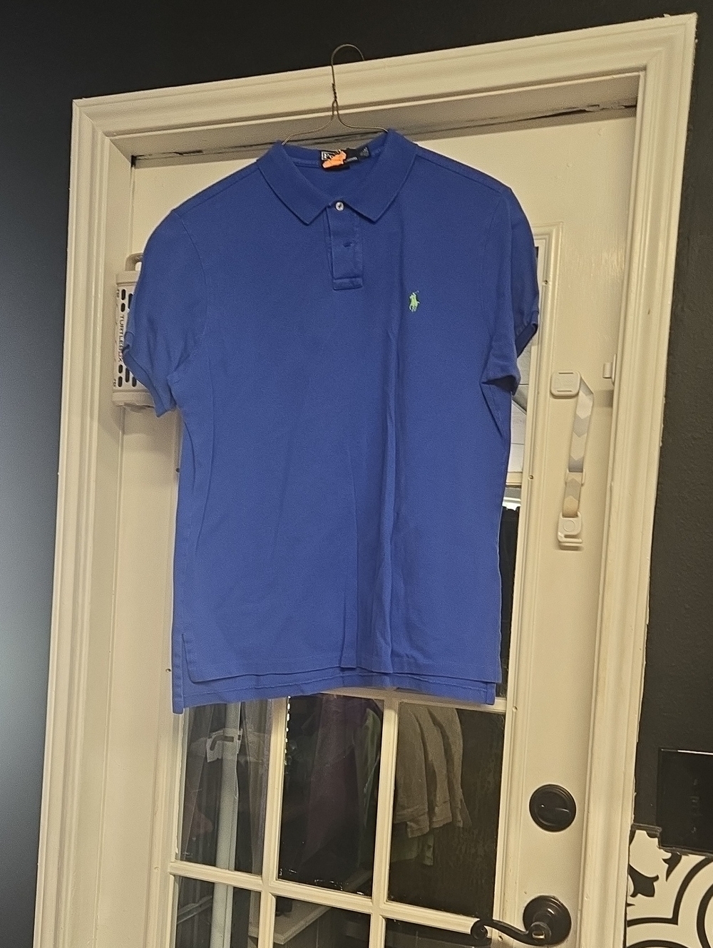 Ralph Lauren Royal Blue Polo Shirt with Green Pony